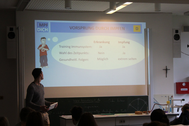 Schulbesuch am Kardinal-Frings-Gymnasium