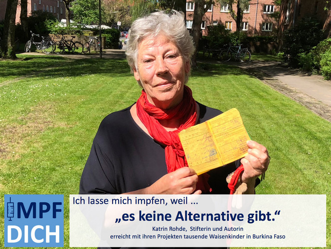 'Ich lasse mich impfen weil...' Interview mit Katrin Rohde