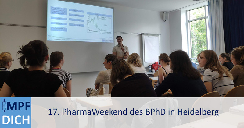 "Impf Dich" auf dem 17. PharmaWeekend des BPhD in Heidelberg