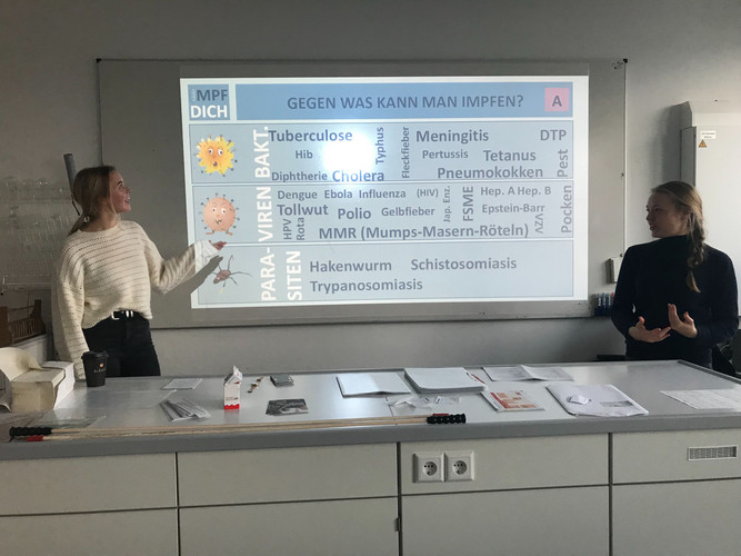 Vorweihnachtlicher Schulbesuch in Berlin