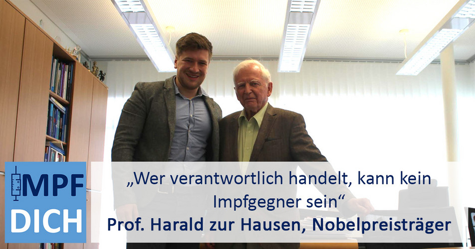 Interview mit Nobelpreisträger Herrn Prof. Dr. Dr. Harald zur Hausen