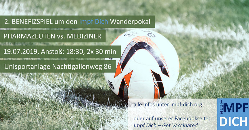 2. Benefiz Fußballspiel um Impf Dich Wanderpokal