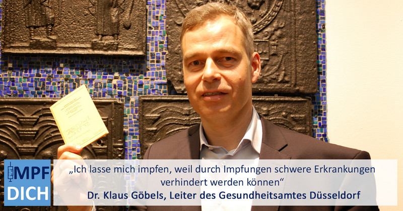 Interview mit Dr. Göbels, Leiter des Gesundheitsamtes Düsseldorf